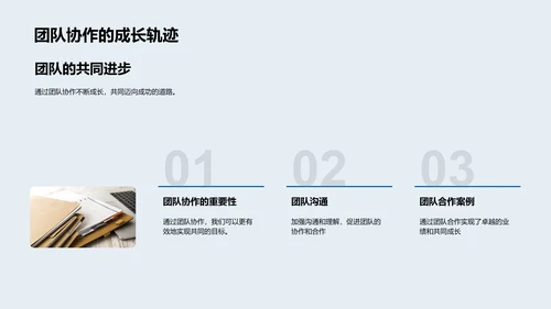 企业年会成长汇报PPT模板