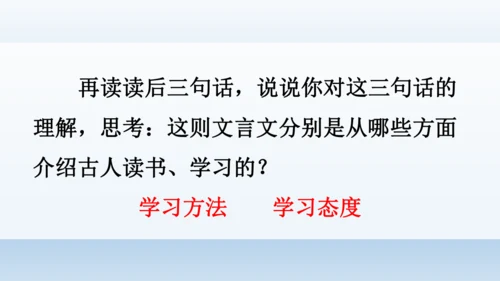 【同步课件】部编版语文五年级上册 24 古人谈读书 课件（2课时）
