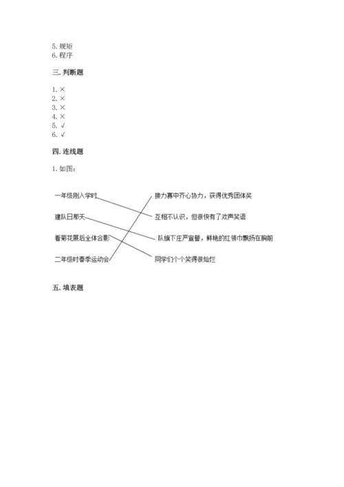 部编版道德与法治四年级上册期中测试卷附参考答案（典型题）.docx