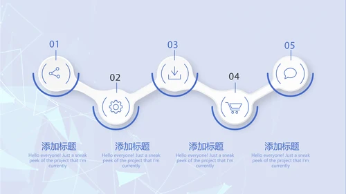 蓝色时尚牙科总结汇报动态PPT