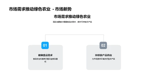 实现绿色农业演进