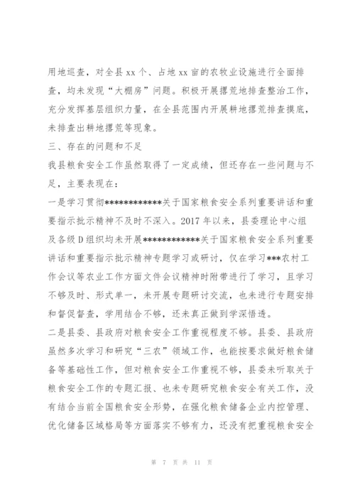 某县粮食领域专项巡视工作汇报.docx