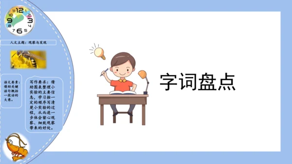 统编版三年级语文下册同步高效课堂系列第四单元（复习课件）