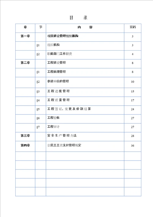 经济技术开发区城投公司管理手册