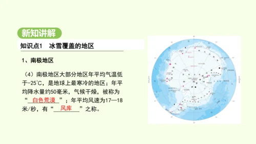 11.1 冰雪覆盖的地区 科学考察的宝地（课件34张）-2024-2025学年七年级地理下学期人教版