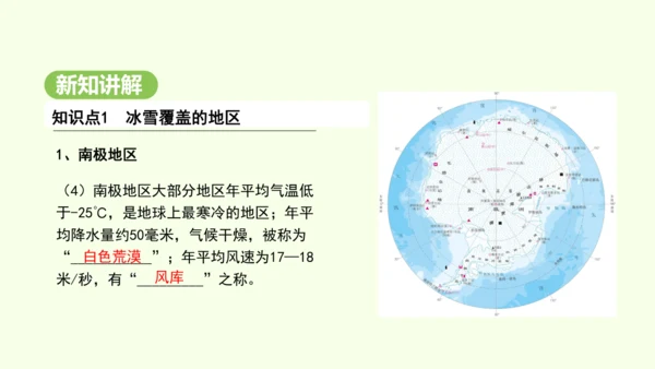 11.1 冰雪覆盖的地区 科学考察的宝地（课件34张）-2024-2025学年七年级地理下学期人教版