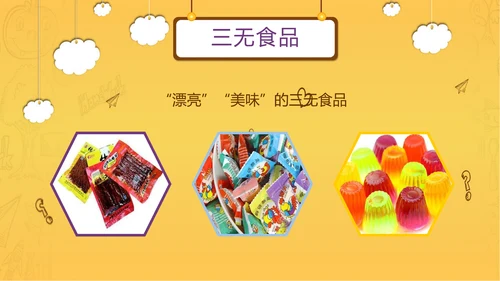 学校食堂食品卫生安全PPT模板