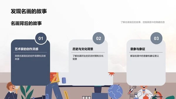 名画赏析技巧PPT模板