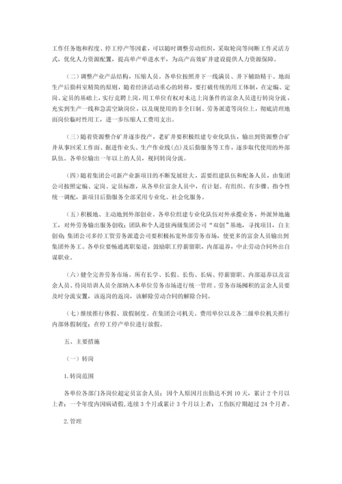 转岗分流降本提效工作方案.docx