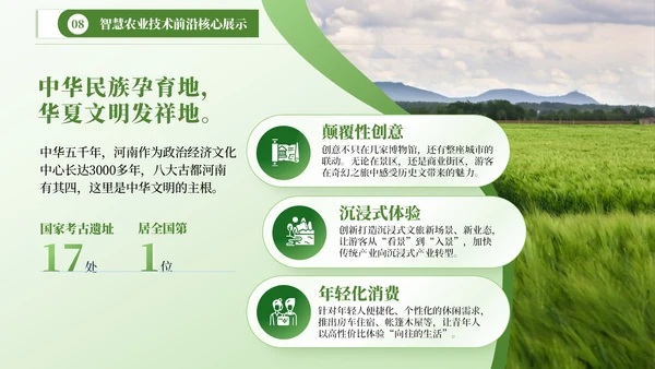 绿色商务风图文排版PPT版式合集