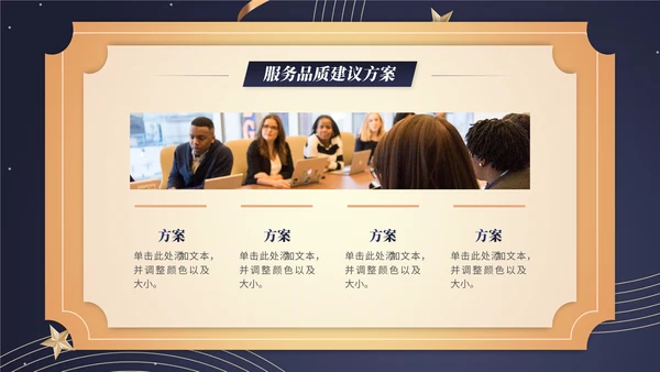 小区物业服务品质通用PPT模板