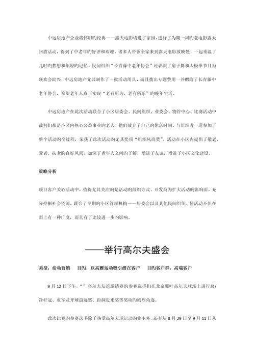 500个房地产暖场活动营销方案集锦.docx