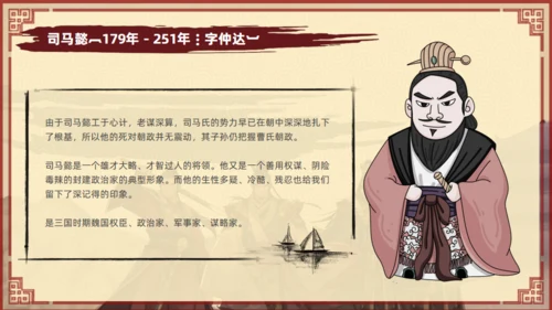 《三国演义》人物介绍通用PPT课件模板