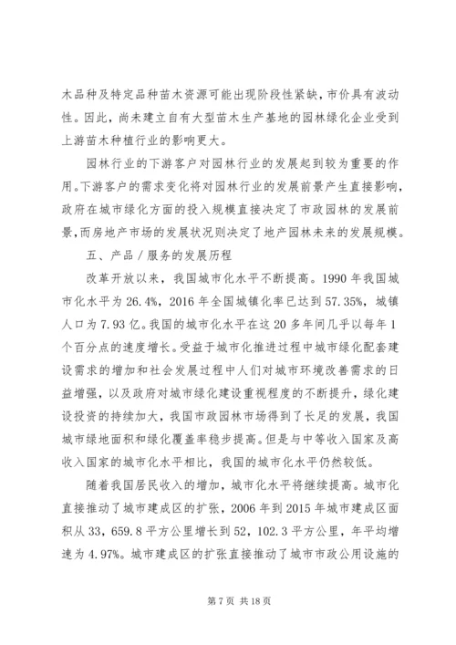 园林行业分析报告.docx