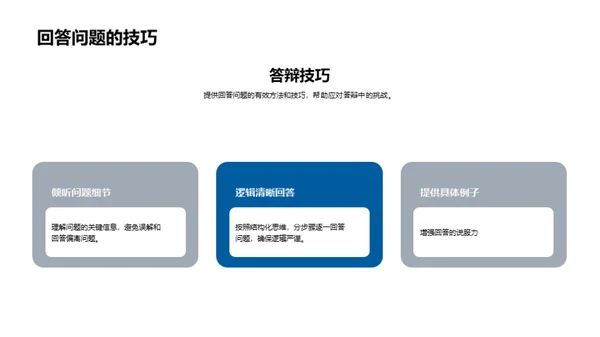 硕士答辩秘籍