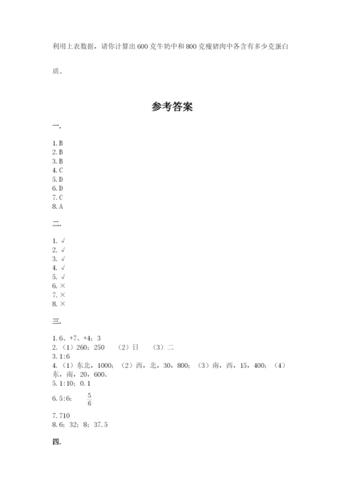 小升初数学综合练习试题附参考答案（综合题）.docx