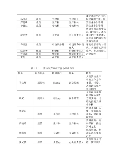 肉类加工有限公司清洁生产报告审核验收报告.docx