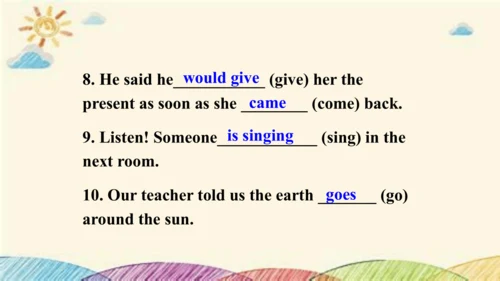 Module 5 Look after yourself Unit 3 Language in us