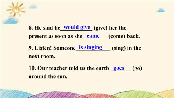 Module 5 Look after yourself Unit 3 Language in us