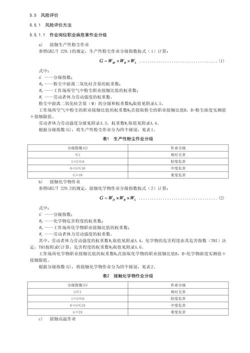 DB37T2973—2017用人单位职业病危害风险分级管控体系细则.docx