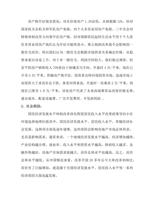 房产营销的调查分析报告.docx