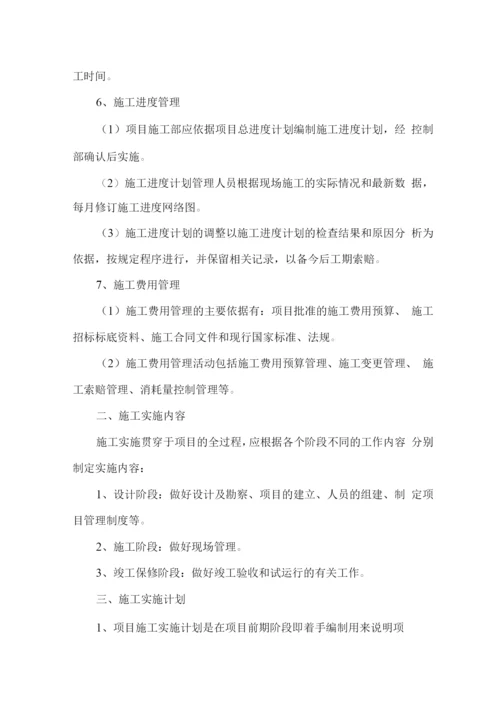 项目施工实施要点.docx