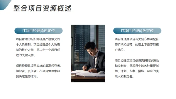 项目整体管理通用PPT模板