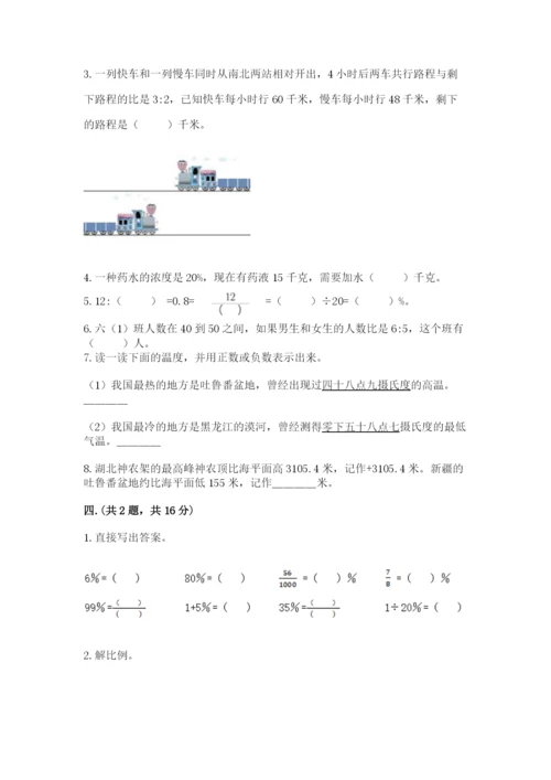 苏教版数学六年级下册试题期末模拟检测卷【综合卷】.docx