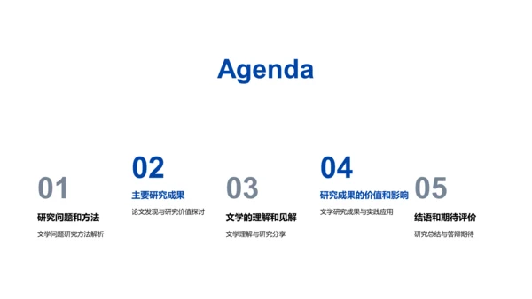 文学研究答辩报告