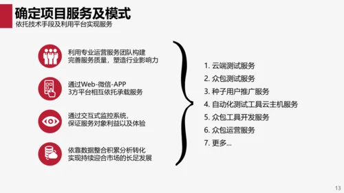 互联网商务商业项目计划书PPT模板