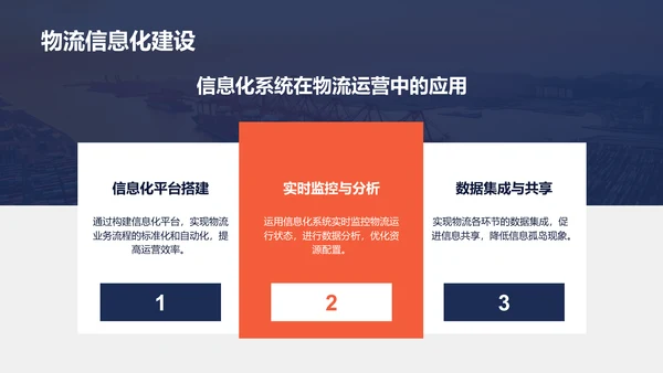 蓝色商务风物流管理开题答辩PPT模板