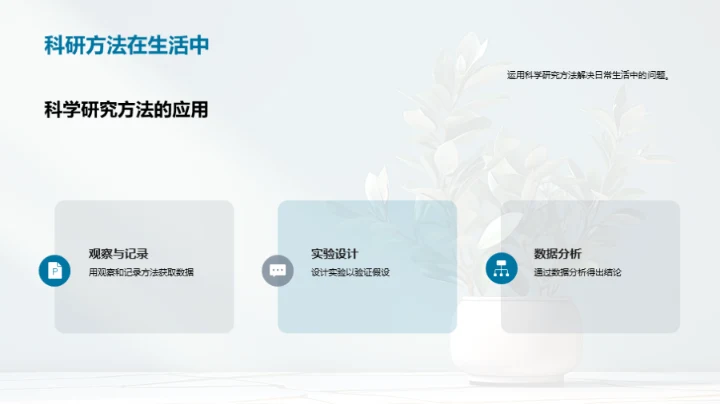 科学探索与实践之旅