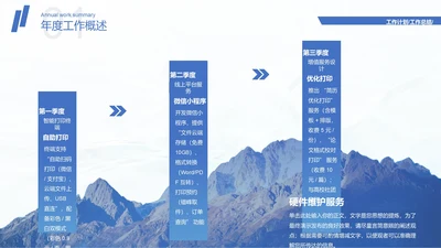 商务风含图片PPT流程