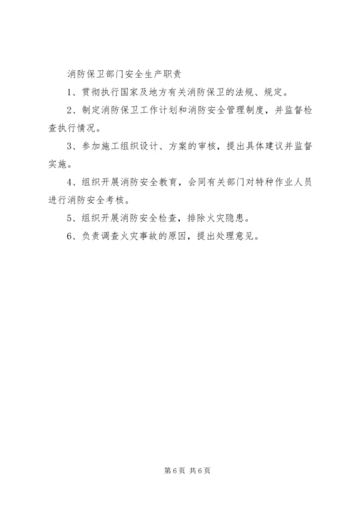 保卫、消防部门安全生产责任制.docx