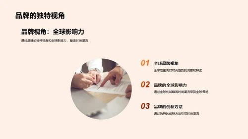 塑造潮流 品牌力量
