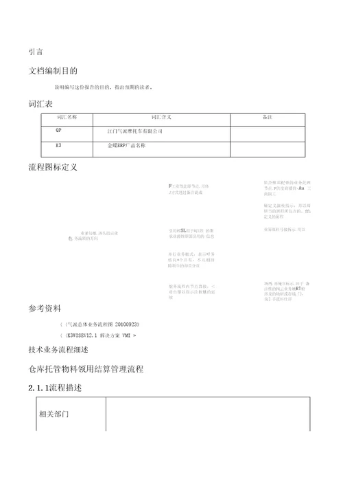 10.仓库领用结算管理气派适用于托管物料领用流程