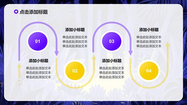 紫色卡通插画风大学生自我介绍PPT模板