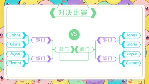 卡通创意世界微笑日主题班会动态PPT模板