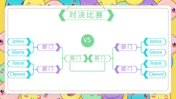 卡通创意世界微笑日主题班会动态PPT模板