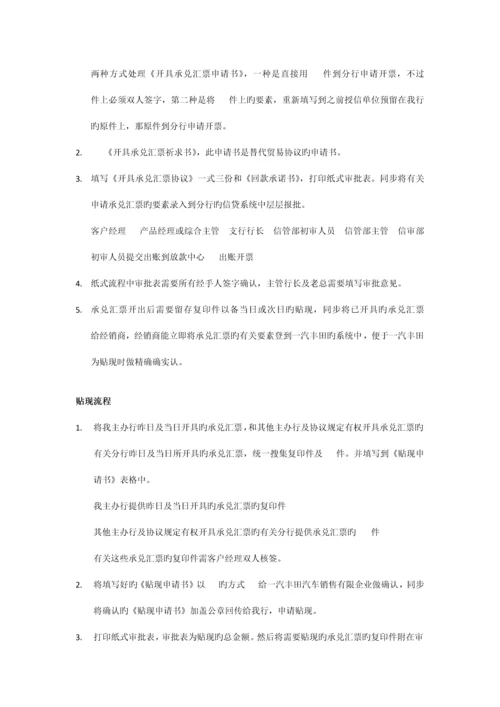 汽车金融业务操作流程.docx