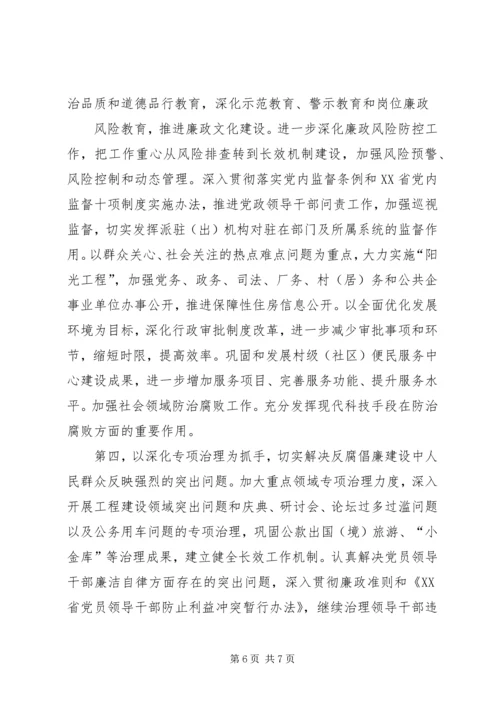 学习新疆维吾尔自治区第八届纪律检查委员会第二次全体会议精神心得体会 (3).docx