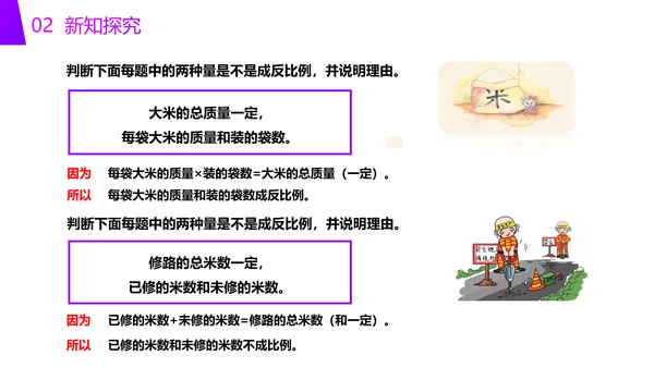 小学六年级数学反比例知识点PPT教学课件