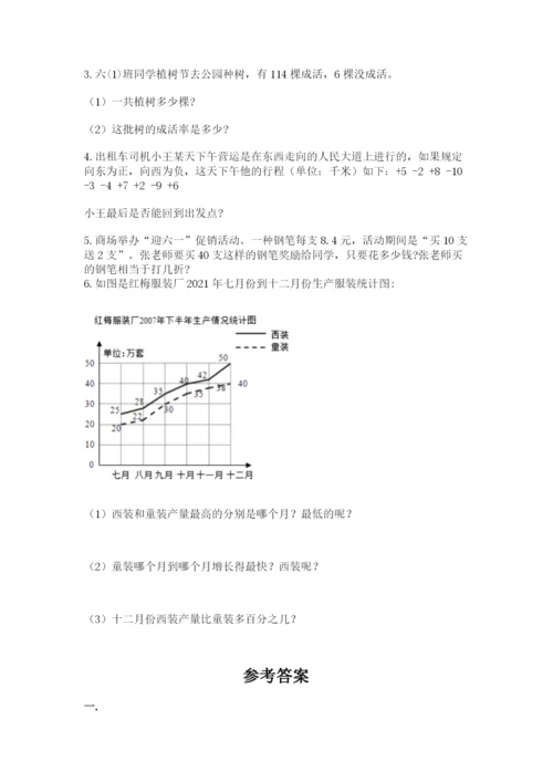 黑龙江【小升初】2023年小升初数学试卷新版.docx