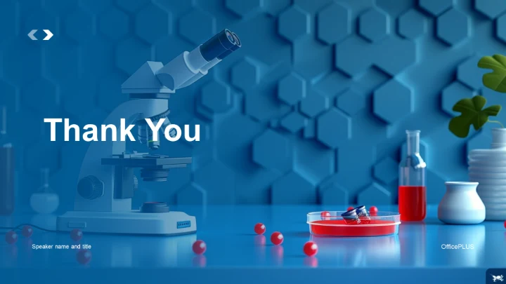 细胞学授课PPT模板