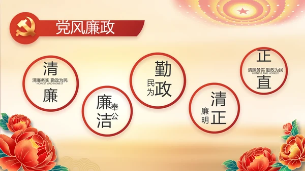 缅怀革命先烈传承红色精神动态PPT模板