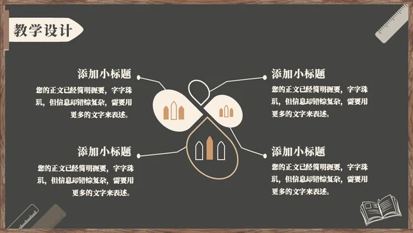 黑板风教学通用PPT模板