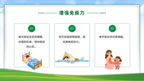 绿色简约世界防治结核病日你我共同努力终结结核流行PPT课件