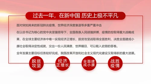 红色喜庆检查院工作汇报总结动态PPT模板