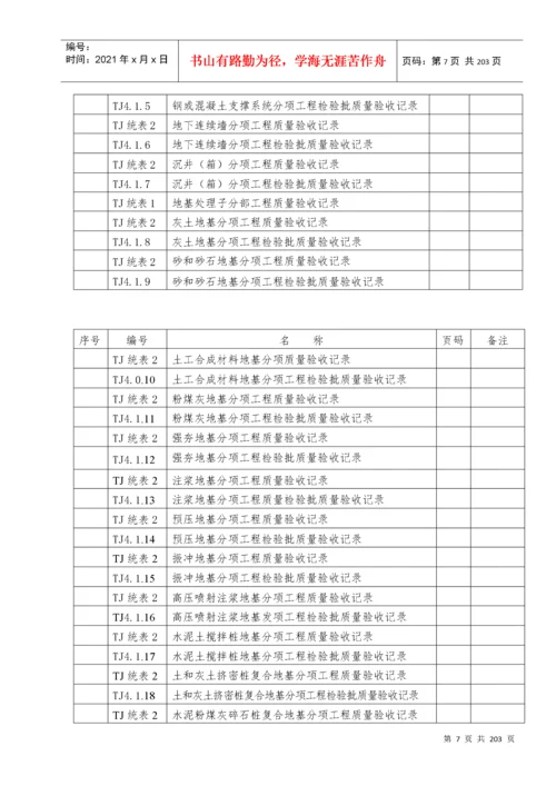 建筑工程施工质量验收全套资料.docx