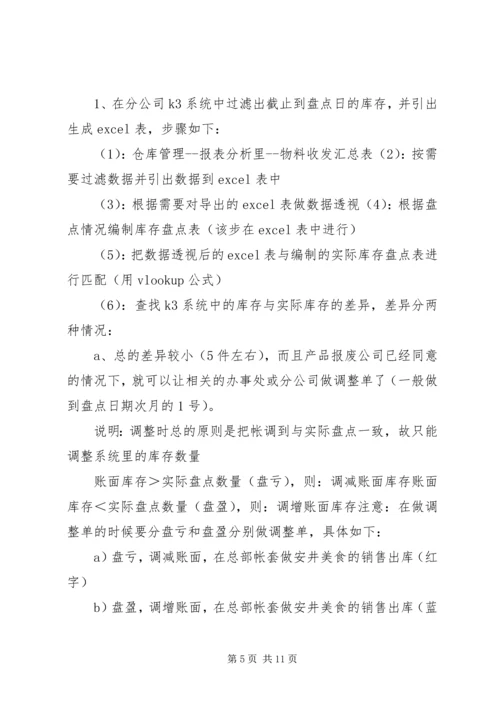 盘库计划[精选合集].docx